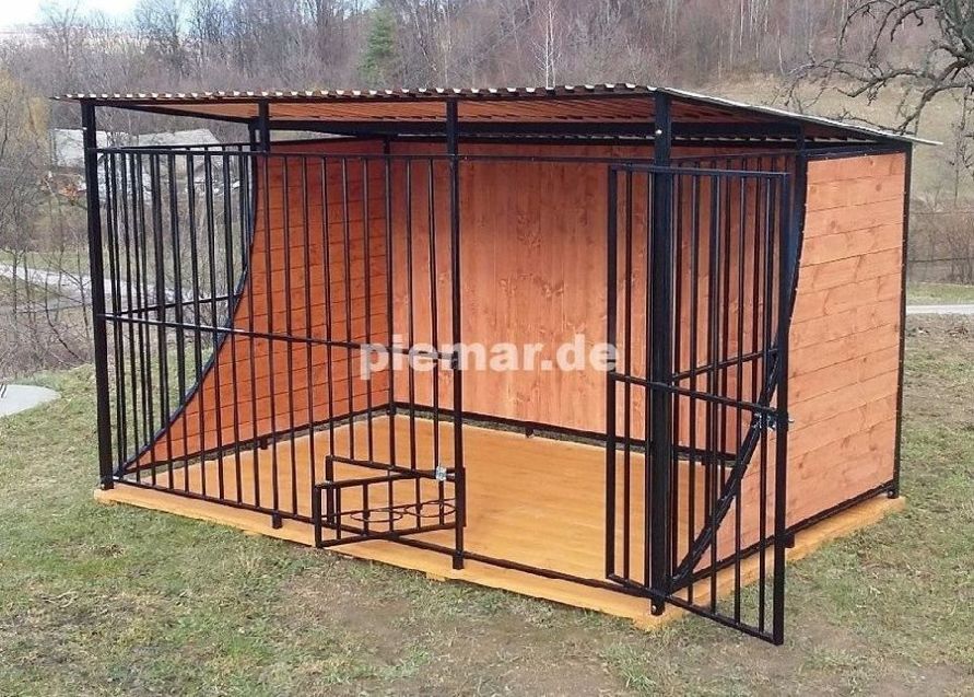 HUNDEZWINGER GOLIAT 3x2m mit Holzboden 2024 ,Lieferung und Montage