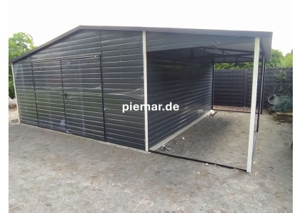 blechgarage-carport-satteldach-doppelfluegeltor-fenster-attika-kantenschutz-bleche-horizontal-vernietet-farbe_3