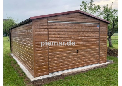 blechgarage-garage-35-5-255m-satteldach-schwingtor-attika-kantenschutz-dachrinne-horizontalblech-verzinkten-vierkantprofilen-holzdekofarbe_2