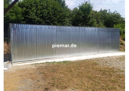 blechgarage-mit-dachneigung-nach-hinten-1x-doppelfluegeltor-1x-schwingtor-konstruktion-aus-verzinkten-vierkantprofilen-verzinkt_3