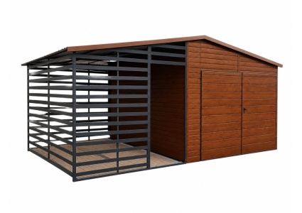 blechgarage-mit-carport-aus-70x10mm-profil,-satteldach,-1x-fenster,-in-holzoptik-30
