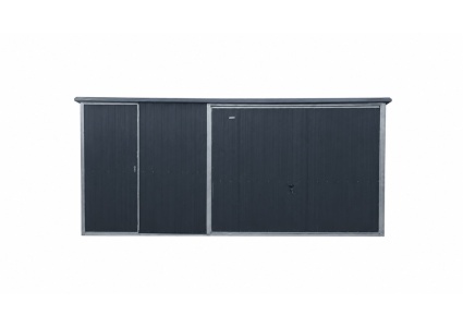 blechgarage-5x5x2,14-mit-schwingtor,-tür-und-in-farbe-ral7016-7