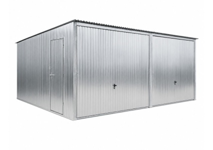 blechgarage-6x5x2,5-verzinkten-vierkantprofilen-8