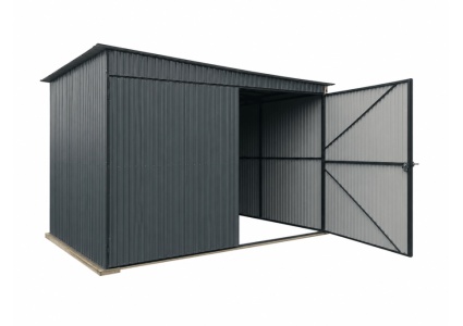 einzelgarage-4x3x2,14-mit-dachneigung-nach-rechts-in-ral6005-10