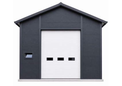 garage-halle-blechgarage-mit-einem-satteldach-tuer-fenster-lichtband-sektionaltor-dachrinne-attika-dachblende-konstruktion-aus-verzinkten-vierkantprofilen-in-farbe-verankerung-isolation-20