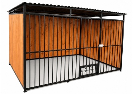 hundezwinger-mit-rückwand-und-2xseitenwand-mit-holzverkleidung-6