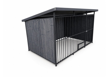 hundezwinger-mit-rückwand-und-2xseitenwand-mit-holzverkleidung-in-farbe-schwarz-13
