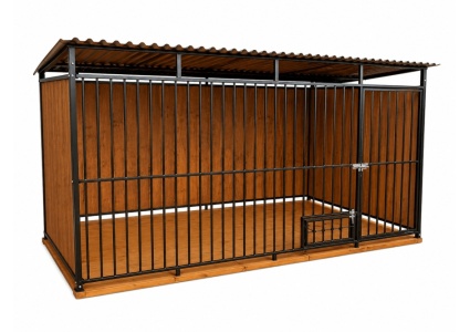 hundezwinger-mit-holzboden,-rückwand-und-2xseitenwand-mit-holzverkleidung-15