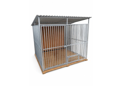 hundezwinger-mit-holzboden,-rückwand-und-verzinkte-konstruktion-4