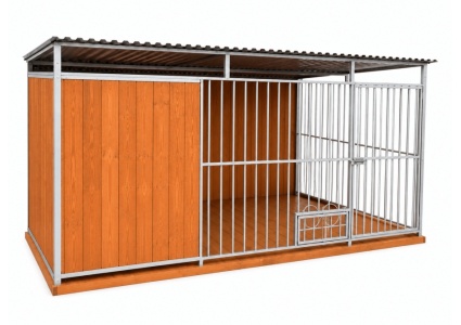 hundezwinger-mit-holzboden,-rückwand-und-2x-seitenwand-mit-holzverkleidung-und-verzinkte-konstruktion-12