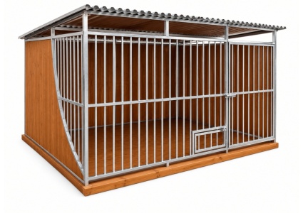 hundezwinger-mit-holzboden,-rückwand,-1x-seitenwand,-1x-geschwungene-seitenwand-und-verzinkte-konstruktion-5