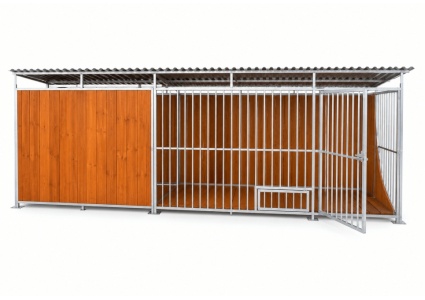 hundezwinger-mit-rückwand,-1xseitenwand,-1x-geschwungene-seitenwände,-vordere-holzwand-und-verzinkte-konstruktion-6