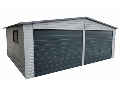 blechgarage-mit-satteldach-schwingtor-horizontalpanel-attika-kantenschutz-1x-fenster-dachrinne-konstruktion-aus-verzinkten-vierkantprofilen-horizontalpanel-in-farbe_3