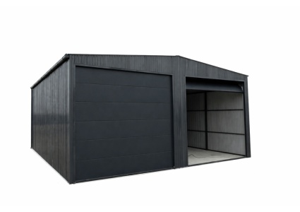 blechgarage-mit-einem-satteldach,-2x-sektionaltor,-dachrinne,-kantenschutz,-1xfenster,-in-farbe_12