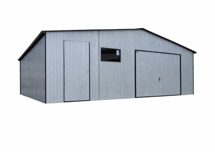 blechgarage-mit-satteldach,-1x-schwingtor,-1x-fenster,-1x-tür,-dachrinne,-verzinkt_10