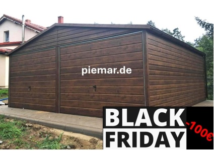 blechgarage-mit-satteldach-2x-schwingtor-attika-kantenschutz-horizontalpanel-konstruktion-aus-verzinkten-vierkantprofilen-dachrinne-1x-tuer-in-holzdekofarbe_2