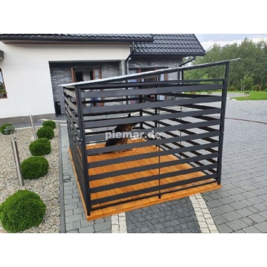 hundezwinger-profilen70x10mm-zwinger-kafig-hundekafig-pultdach-mit-holzboden-9