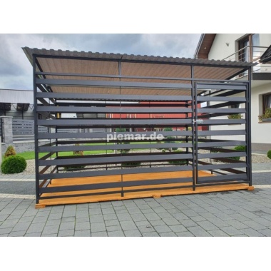 hundezwinger-profilen70x10mm-zwinger-kafig-hundekafig-pultdach-mit-holzboden-2