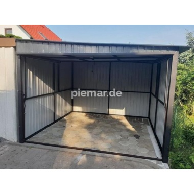 Blechgarage-2,4m-hohe-in-Farbe