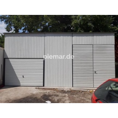 Doppelgarage-7x5m-in-Farbe-RAL9010