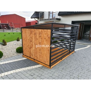 hundezwinger-profilen70x10mm-zwinger-kafig-hundekafig-pultdach-mit-holzboden-ruckwand-seitenwand-5
