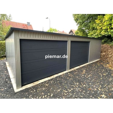 blechgarage-2xsektionaltor-dachrinne-kantenschutz-attika-konstruktion-aus-verzinkten-vierkantprofilen-in-farbe_9