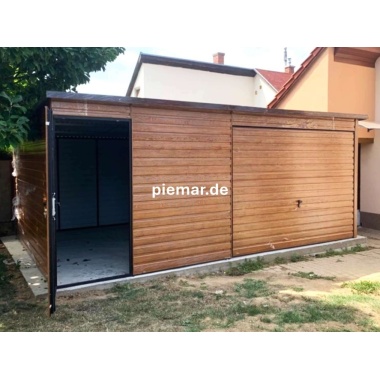 blechgarage-garage-halle-mit-schwingtor-tuer-attika-horizontalpanel-in-holzdekofarbe_3