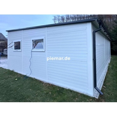 blechgarage-halle-lager-garage-mit-einer-dachneigung-nach-hinten-1x-doppelfluegeltor-3x-fenster-1x-sektionaltor-inkl-elektroantrieb-dachrinne-kondensvlies-dach-attika-dachblende-kantenschutz-konstruktion-aus-verzinkten_5