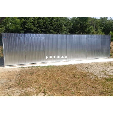 blechgarage-mit-dachneigung-nach-hinten-1x-doppelfluegeltor-1x-schwingtor-konstruktion-aus-verzinkten-vierkantprofilen-verzinkt_1