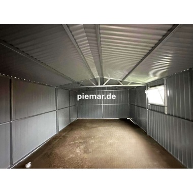 blechgarage-mit-einem-satteldach-doppelfluegeltor-fenster-konstruktion-aus-verzinkten-vierkantprofilen_8