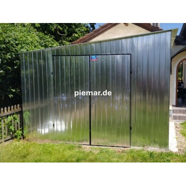 blechgarage-mit-einer-dachneigung-links-doppelflugeltor-verzinkt_2
