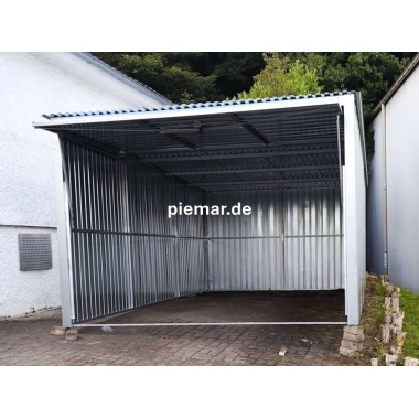 blechgarage-mit-schwingtor-horizontalpanel-2s-konstruktion-aus-verzinkten-vierkantprofilen-verzinkt_1