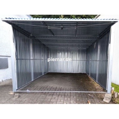 blechgarage-mit-schwingtor-horizontalpanel-2s-konstruktion-aus-verzinkten-vierkantprofilen-verzinkt_2