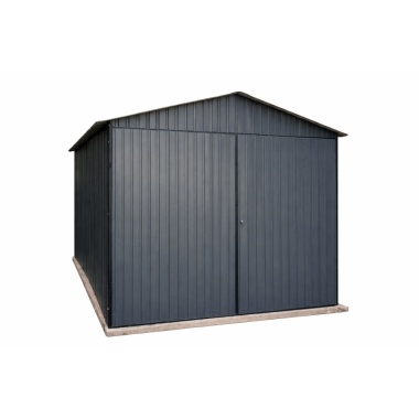 Blechgarage-mit-einem-Satteldach-und-in-Farbe-breite-3m-1