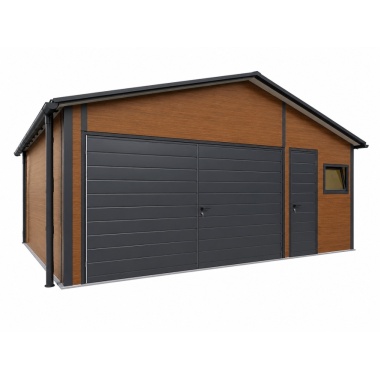 garage-7-x-7-x-3,52-m,-satteldach,-in-farbe,-1x-tür,-3x-fenster,-1x-doppelflügeltor,-dachrinne,-attika,-kantenschutz,-konstruktion-aus-verzinkten-vierkantprofilen,-verankerung,-isolation,-statik-inkl-aufbau-16