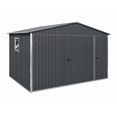 blechgarage-satteldach-doppelfluegeltor-tuer-konstruktion-verzinkten-vierkantprofilen-fenster-6