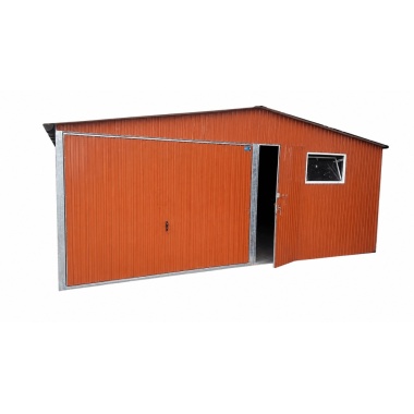 blechgarage- 6x4x2,14- mit- zusätzliche -Tür- und- Fenster-7