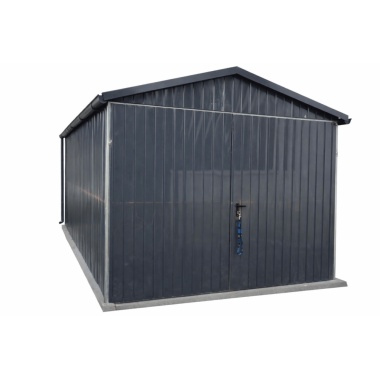 blechgarage-mit-einem-satteldach-doppelflugeltor-dachrinne-attika-dachblende-konstruktion-aus-verzinkten-vierkantprofilen_4