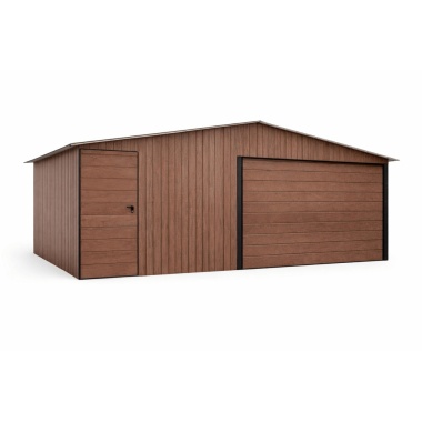 blechgarage-mit-einem-satteldach-schwingtor-horizontalpanel-tuer-in-holzdekofarbe_7