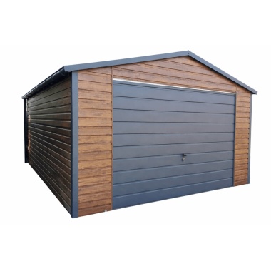 blechgarage-mit-einem-satteldach-schwingtor-kantenschutz-attika-dachrinne-horizontalpanel-konstruktion-aus-verzinkten-vierkantprofilen-in-holzdekofarbe_5