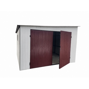 blechgarage-3x6x2,4-mit-doppelflugeltor-und-seitentur-und-in-farbe-in-ral9002-9