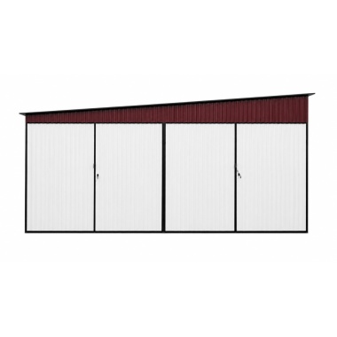 blechgarage-6x10x2,7-mit-der-dachneigung-nach-links-in-ral-3005-15
