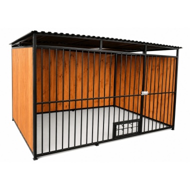 hundezwinger-mit-rückwand-und-2xseitenwand-mit-holzverkleidung-6