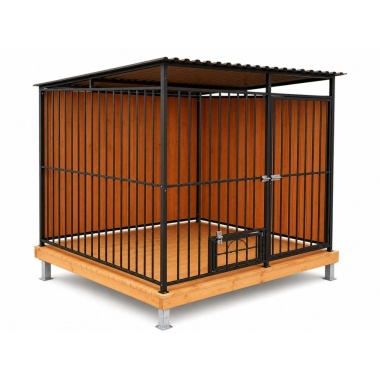 hundezwinger-mit-holzboden,-rückwand-und-1xseitenwand-mit-holzverkleidung-10