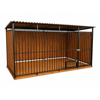 hundezwinger-mit-holzboden,-rückwand-und-2xseitenwand-mit-holzverkleidung-15