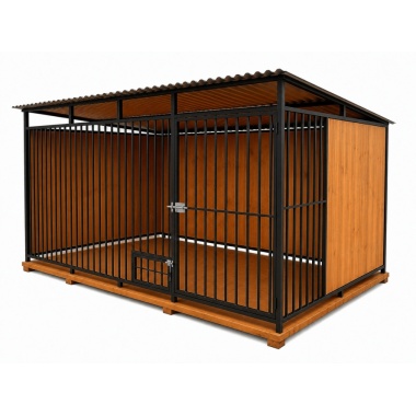 hundezwinger-mit-holzboden,-rückwand,-seitenwand-und-1-2-seitenwand-mit-holzverkleidung-6