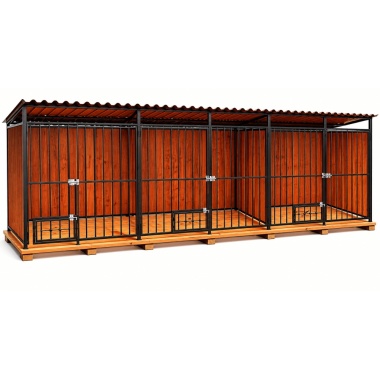3-fach-zwinger-12x2-m-mit-holzboden,-rückwand,-seitenwände-und-2xtrennwand-mit-holzverkleidung-10