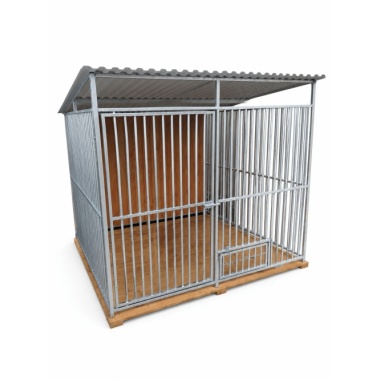 hundezwinger-mit-holzboden,-rückwand-und-verzinkte-konstruktion-4