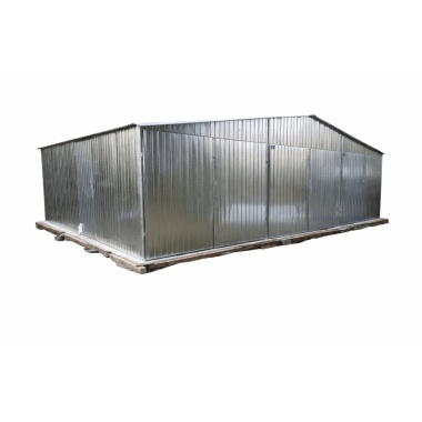 blechgarage-7,5x4x2,8-aus-verzinkten-vierkantprofilen,-verzinkt_4