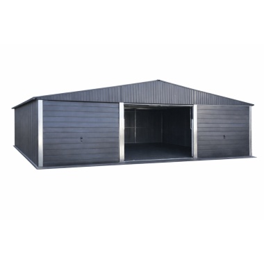 blechgarage-9x6x3-aus-verzinkten-vierkantprofilen,-in-ral9005_5